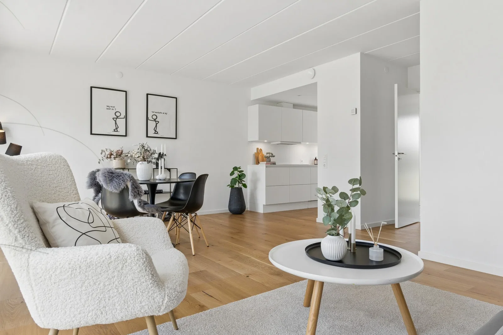 Visual presentation of the listing
