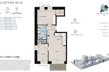 Visual presentation of the listing