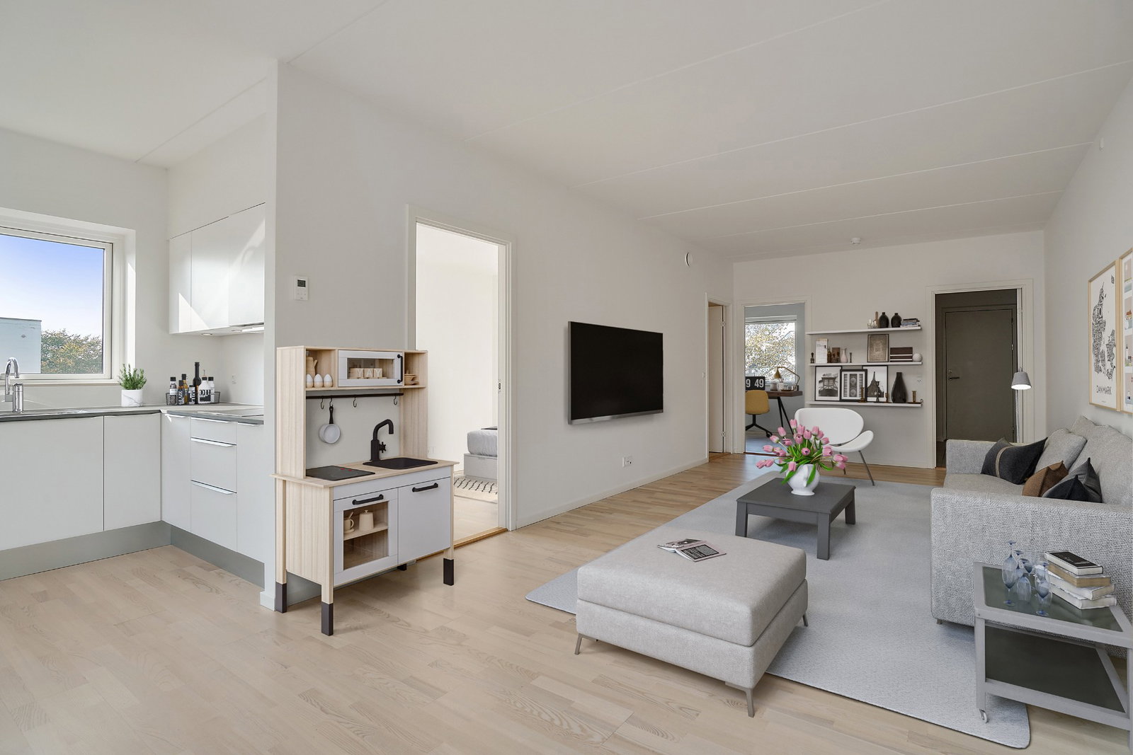 Visual presentation of the listing