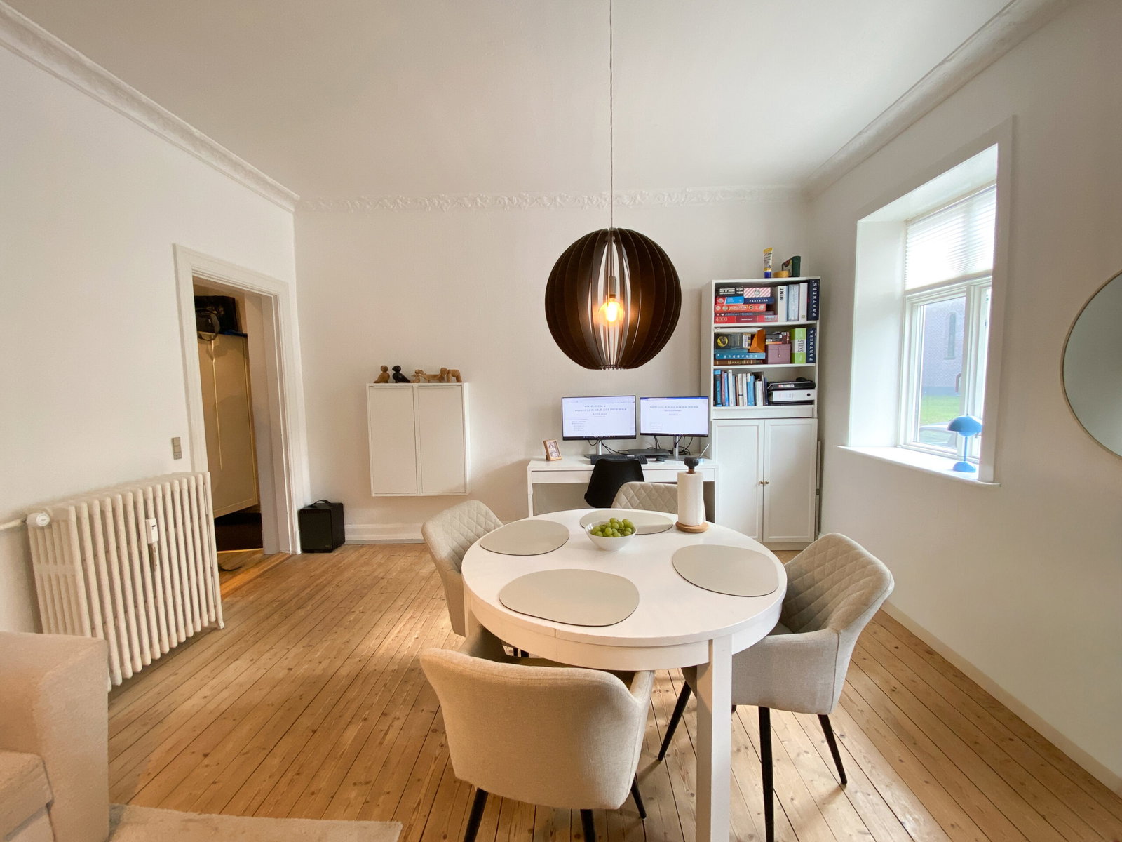 Visual presentation of the listing