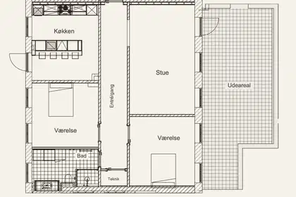 Visual presentation of the listing