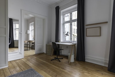 Parværelse i nyrenoveret lejlighed på Nørrebro - Nørrebrogade, København N - 4