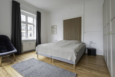 Parværelse i nyrenoveret lejlighed på Nørrebro - Nørrebrogade, København N - 2