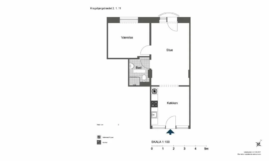 Visual presentation of the listing