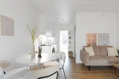Visual presentation of the listing