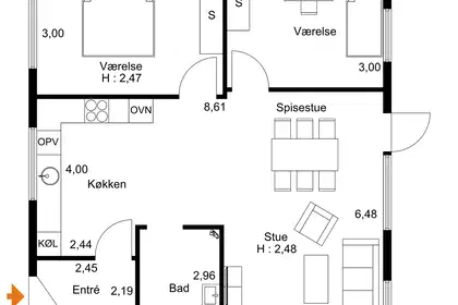 Visual presentation of the listing