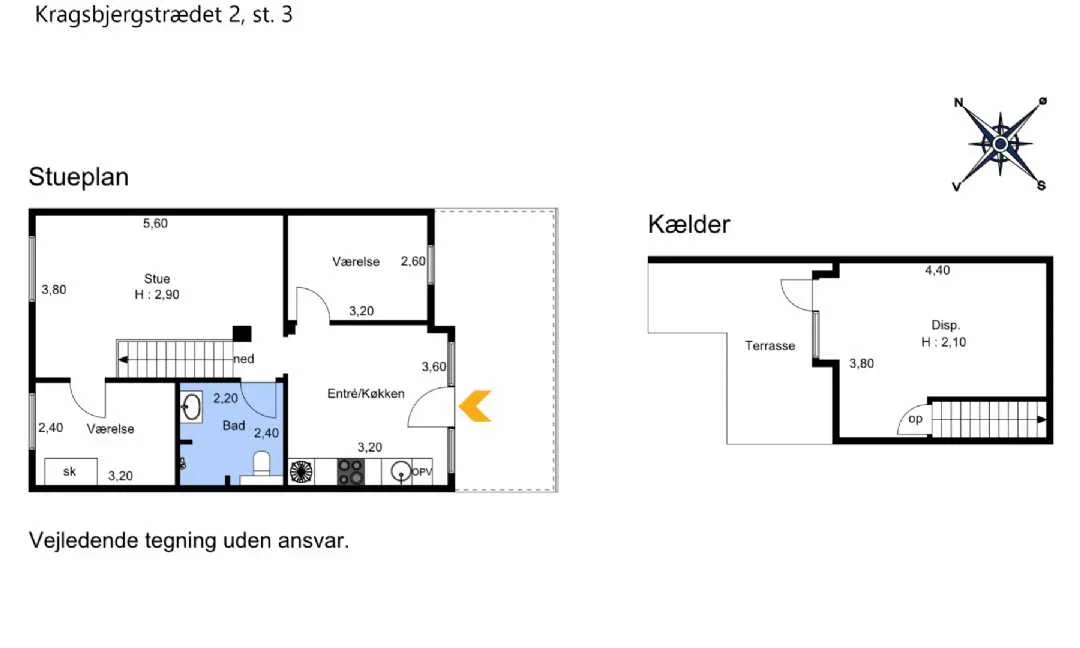 Visual presentation of the listing