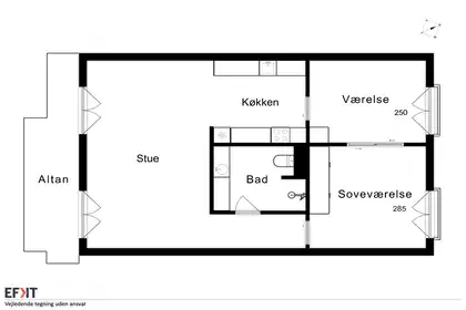 Visual presentation of the listing