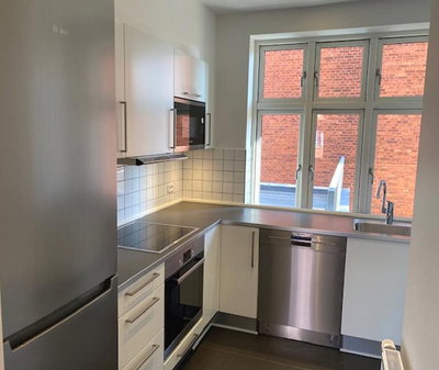 Lovely 2-room apartment in Odense with a large balcony - Unsgaardsgade, Odense C - 1