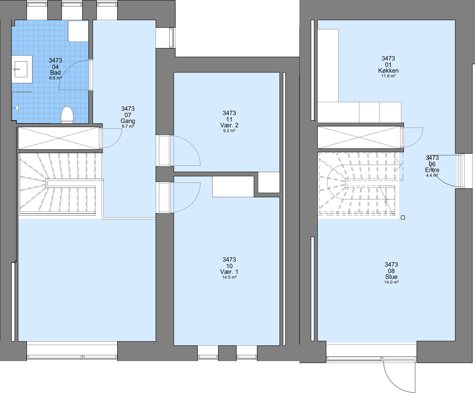 Visual presentation of the listing