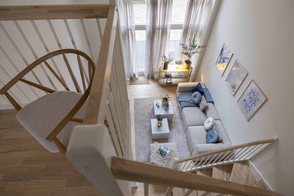 Visual presentation of the listing