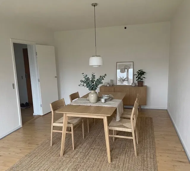apartment Lys og rummelig 1-værelses på 59 m2 med grøn udsigt – parkering og husdyr tilladt