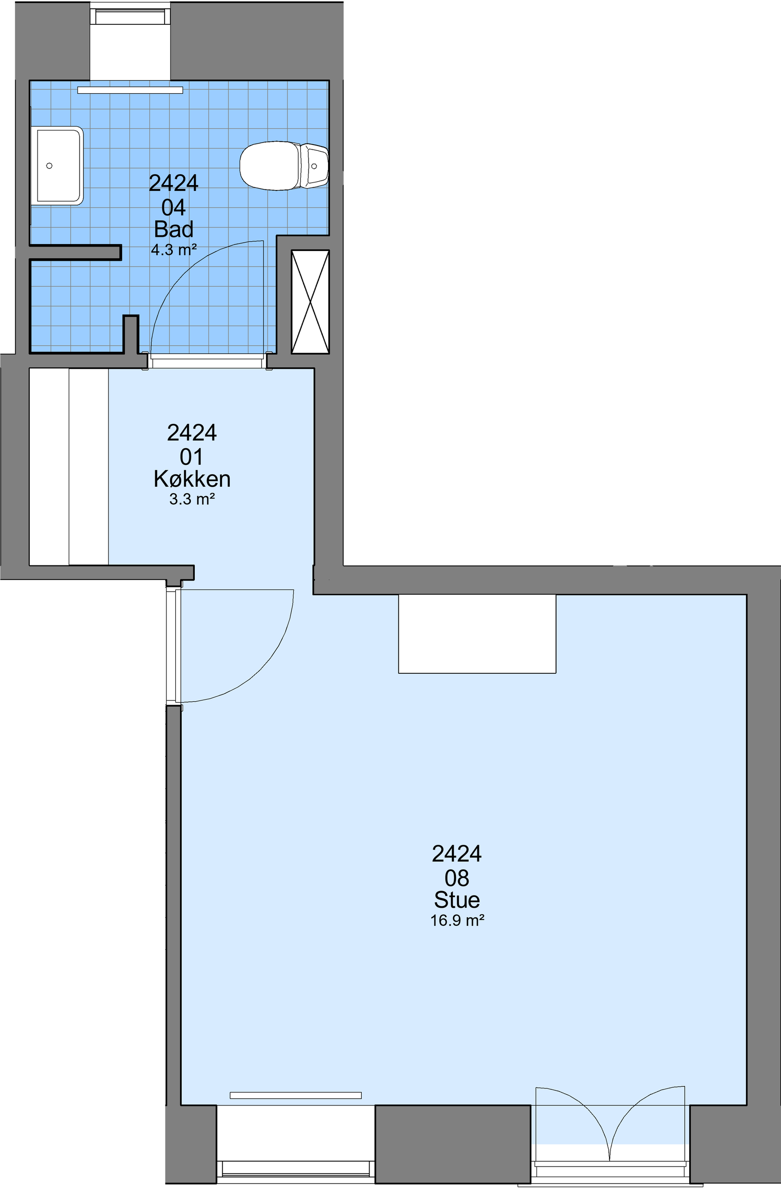 Visual presentation of the listing