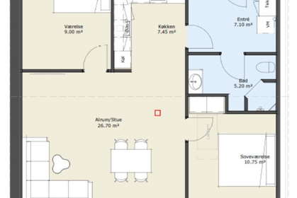 Visual presentation of the listing