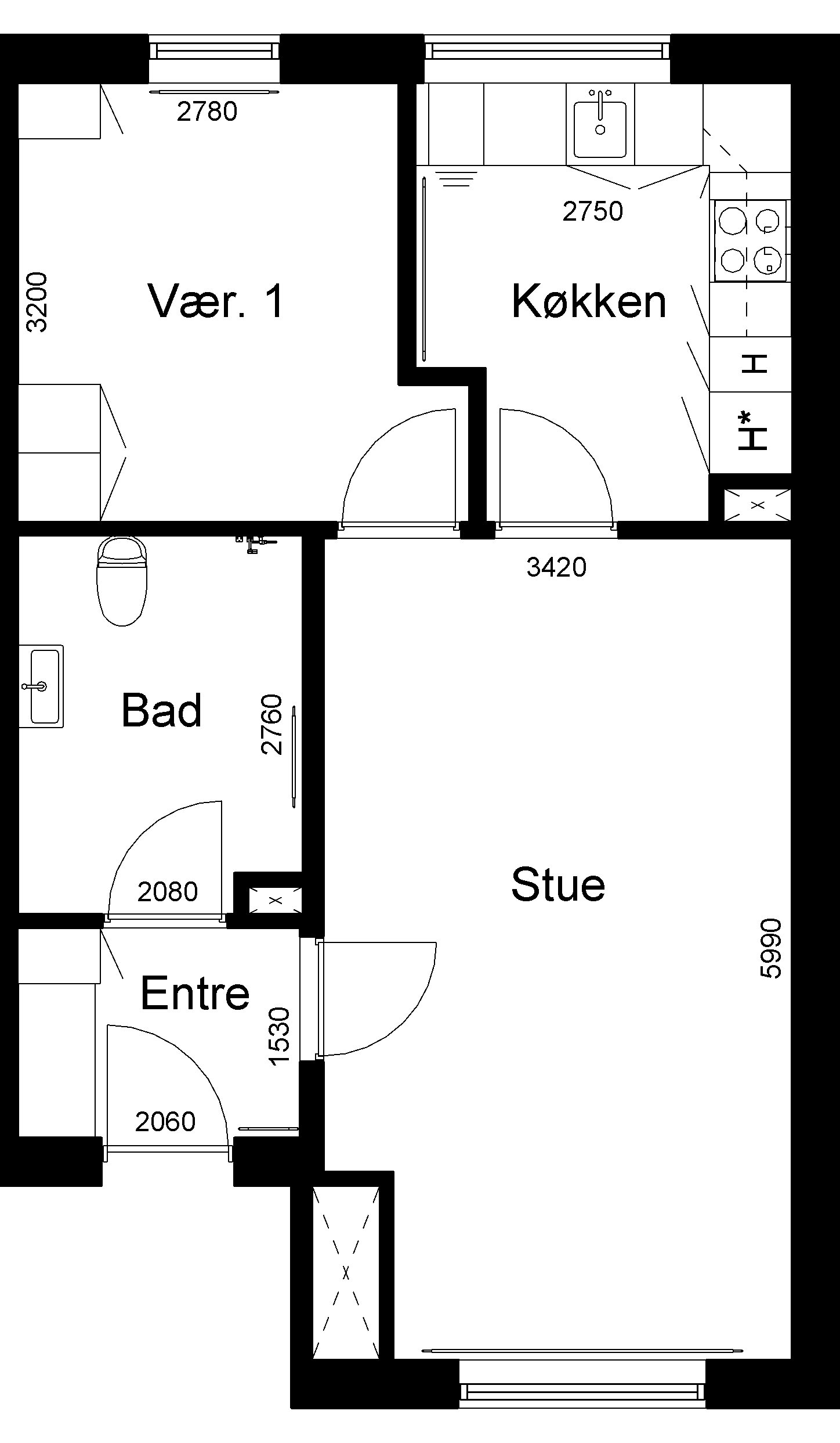 Visual presentation of the listing