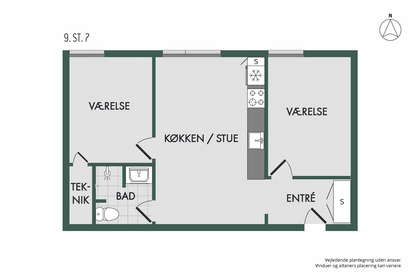 Visual presentation of the listing