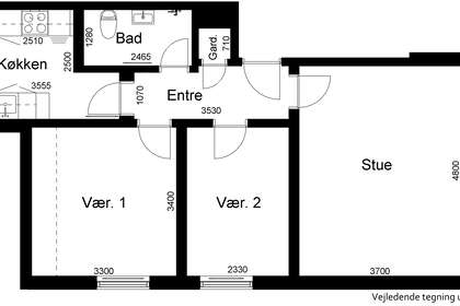 Visual presentation of the listing