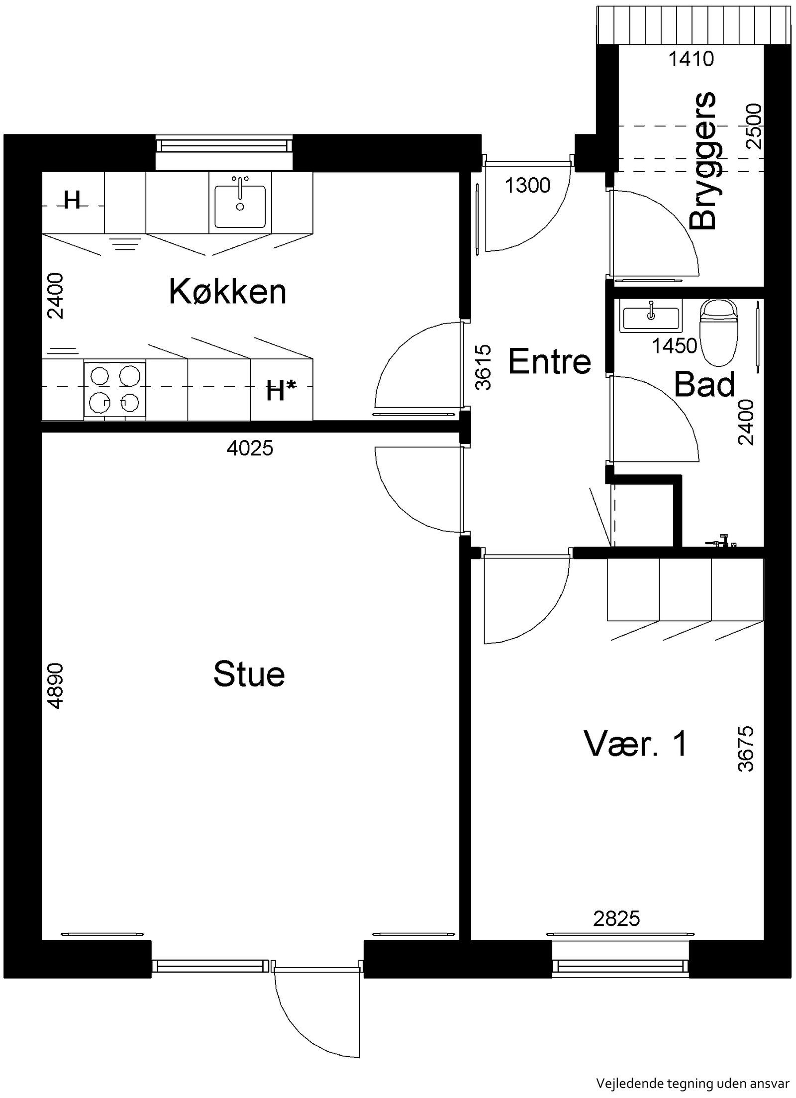 Visual presentation of the listing