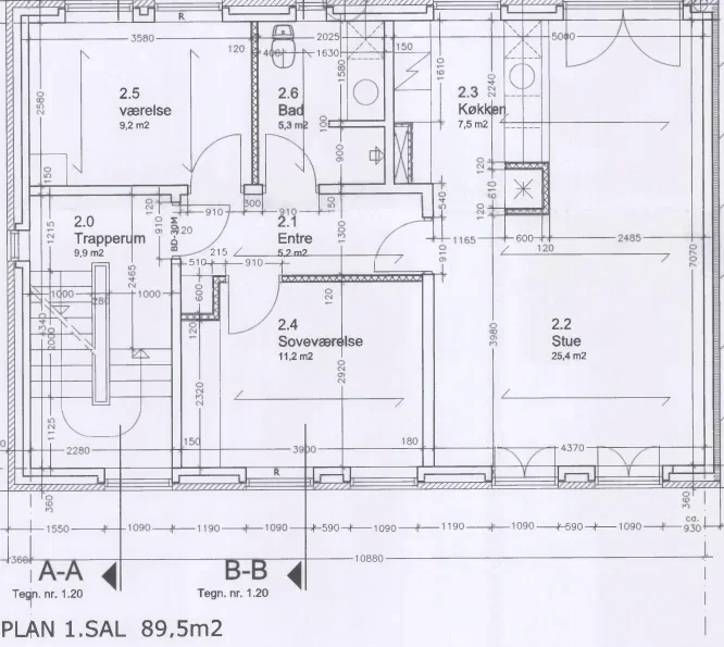Visual presentation of the listing