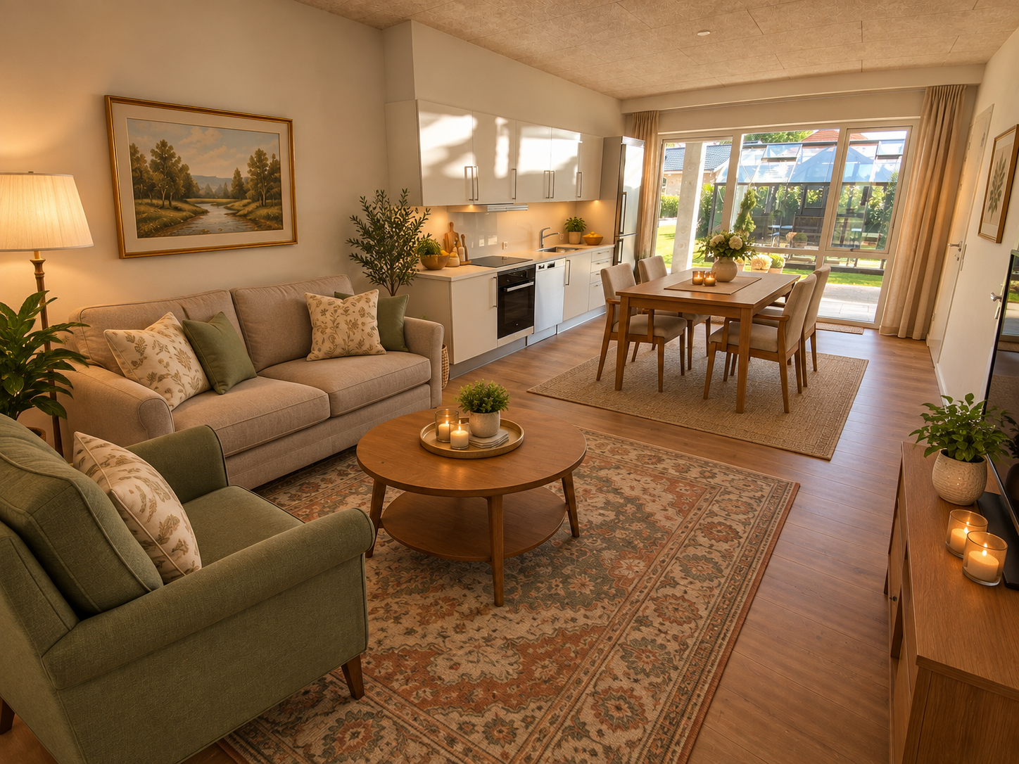 Visual presentation of the listing