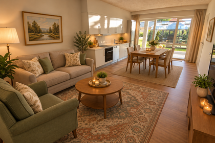 Visual presentation of the listing