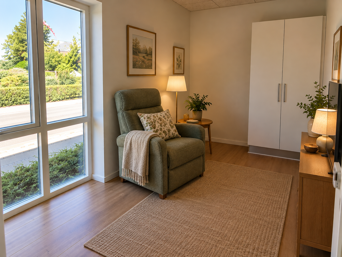 Visual presentation of the listing