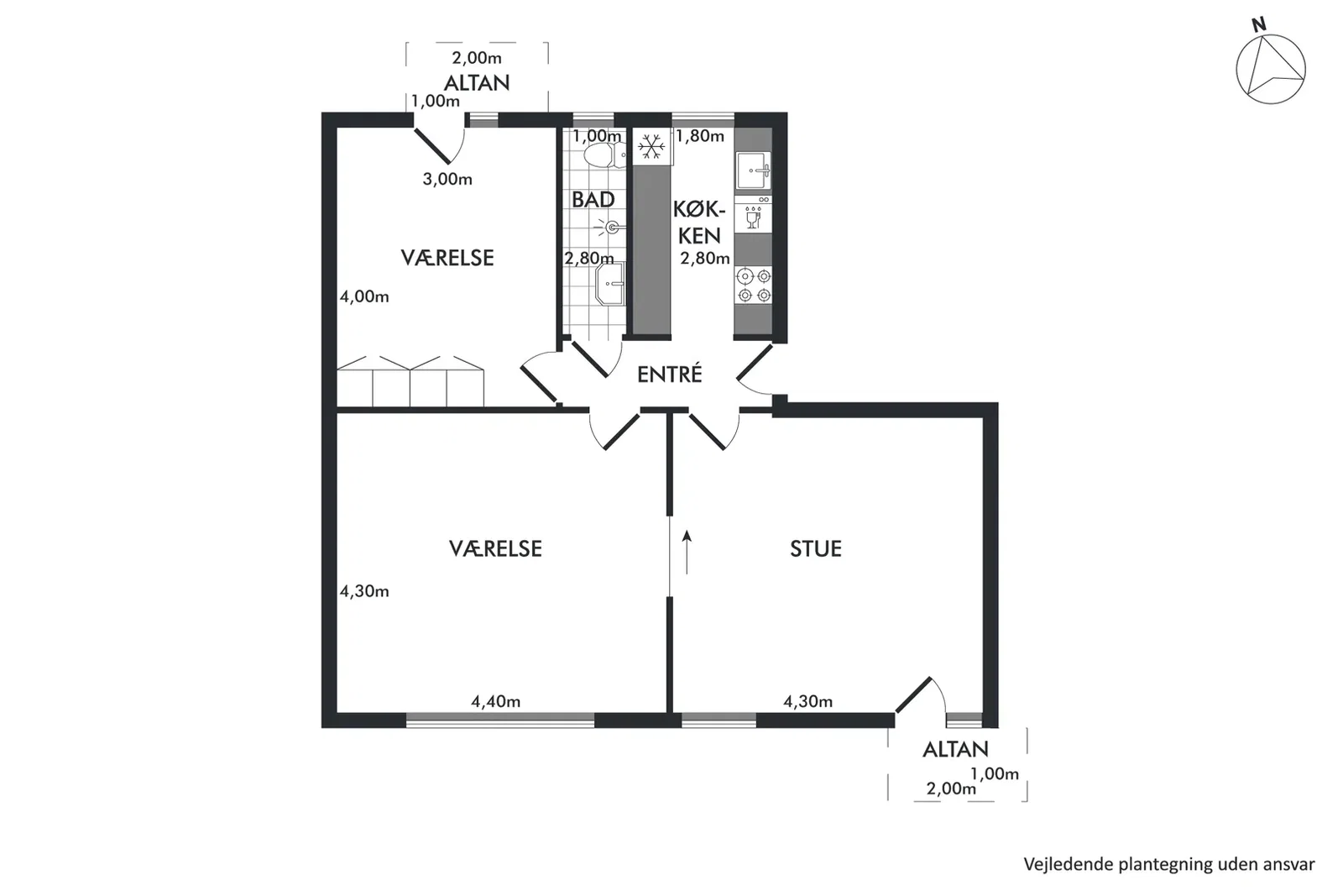 Visual presentation of the listing