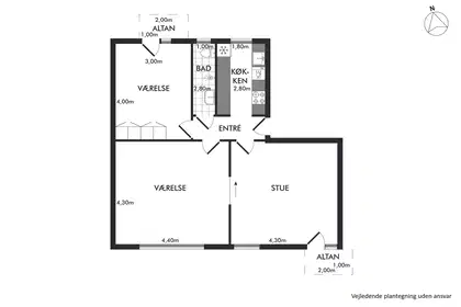 Visual presentation of the listing