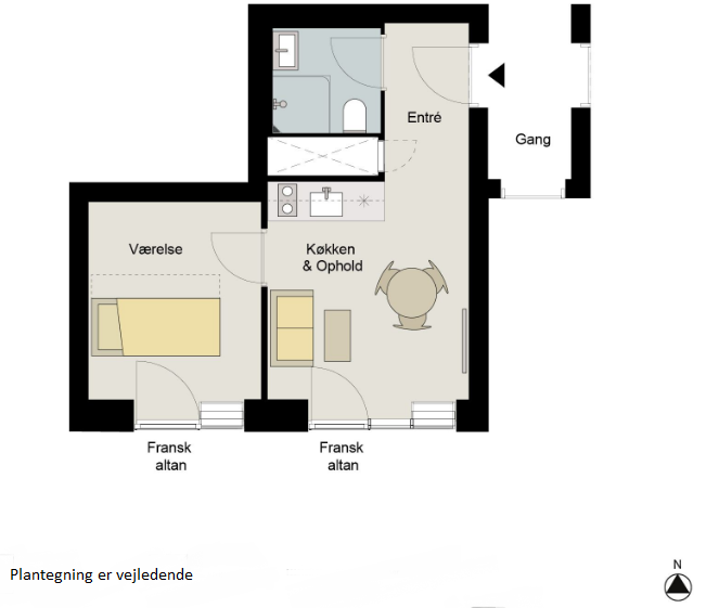 Visual presentation of the listing