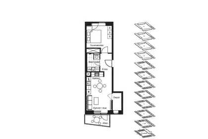 Visual presentation of the listing