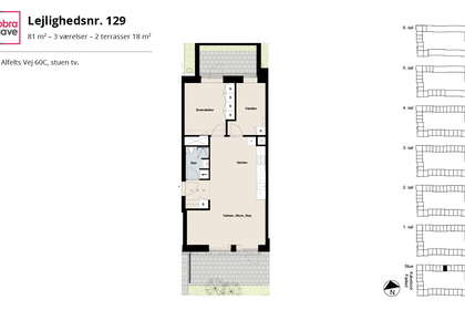 Visual presentation of the listing