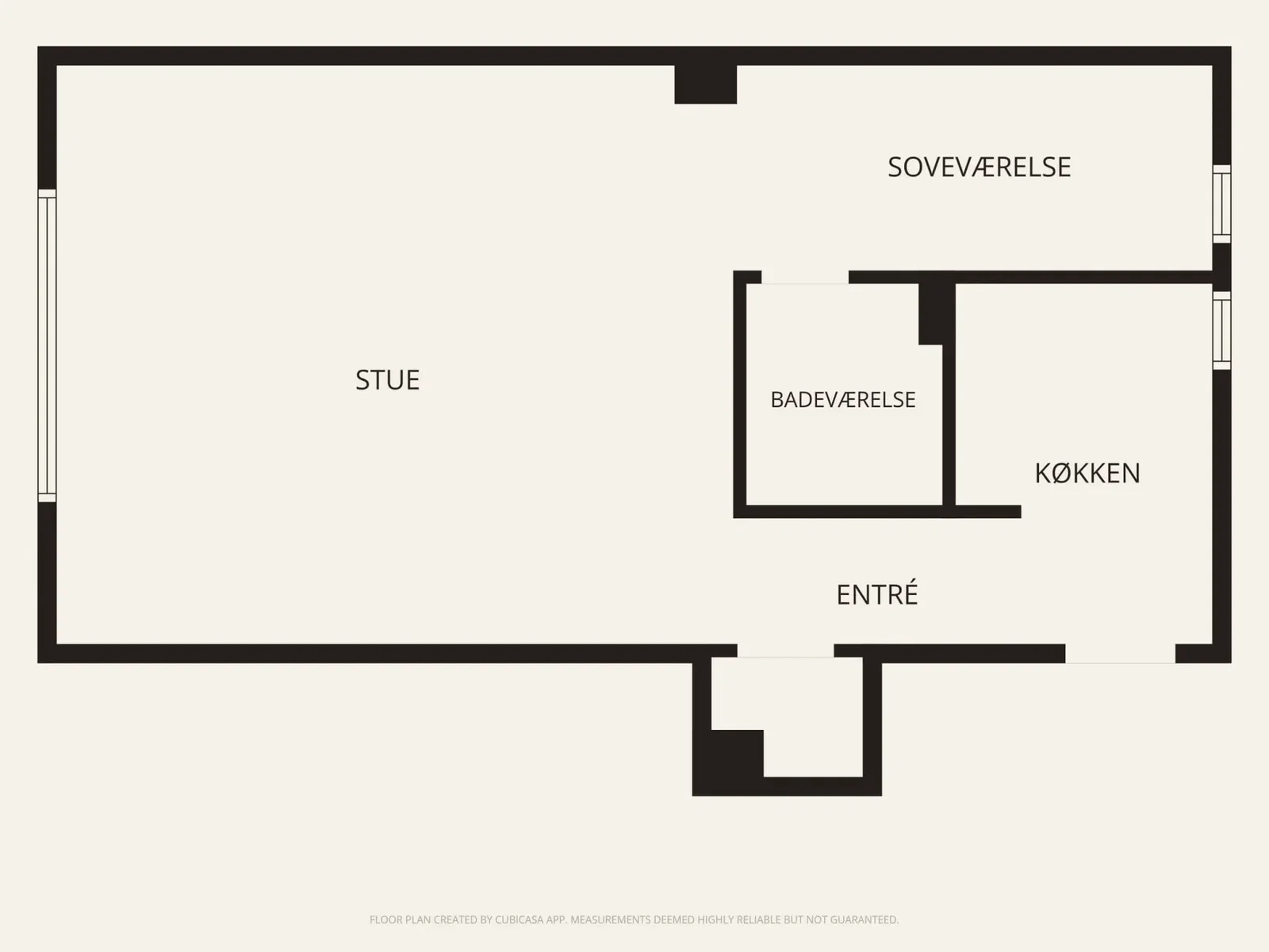 Visual presentation of the listing