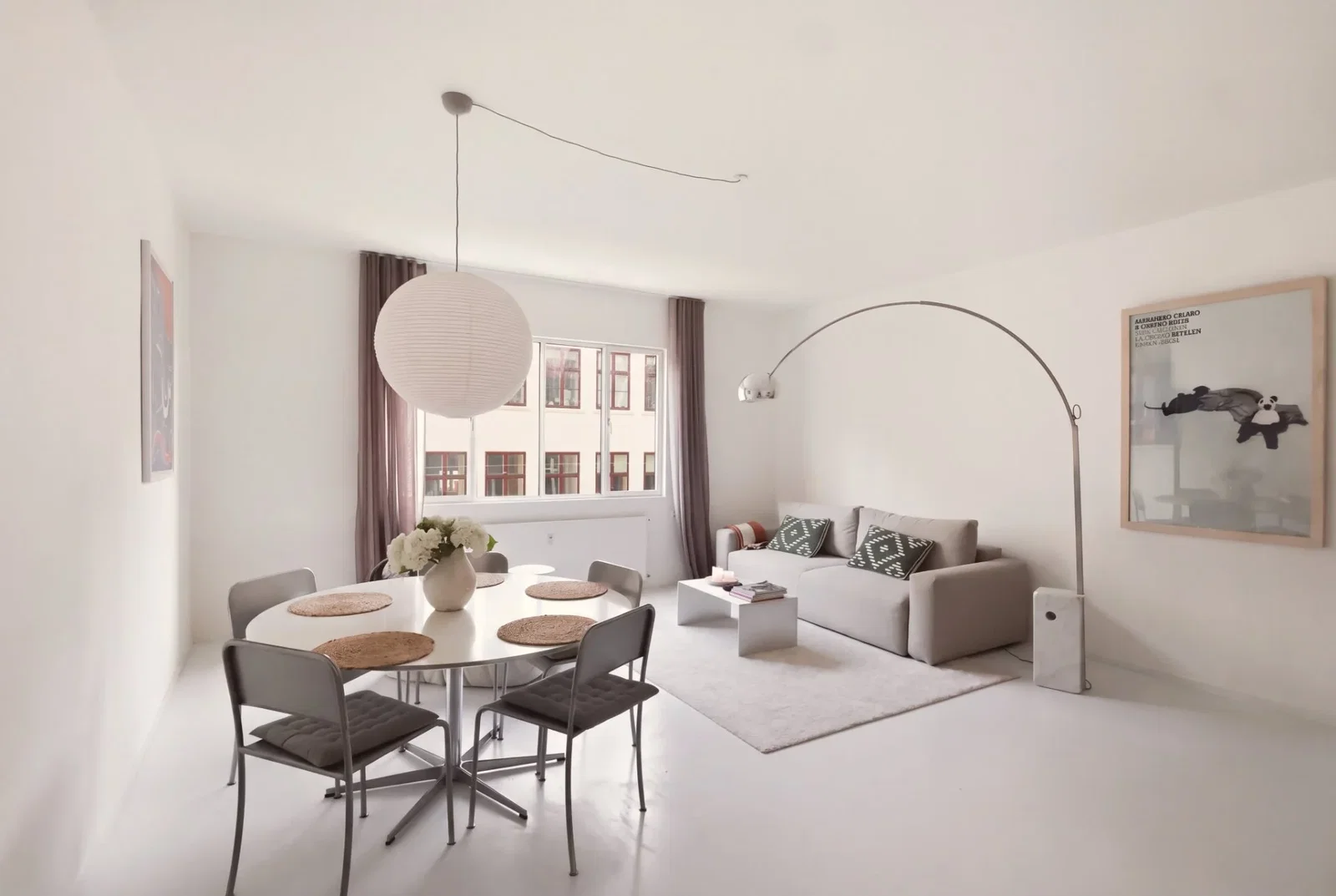 Visual presentation of the listing