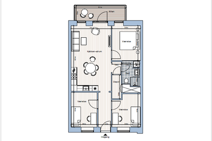 Visual presentation of the listing