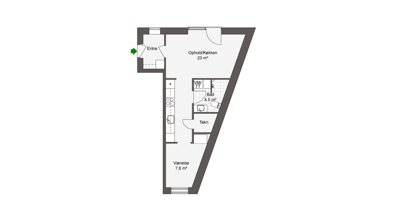 Visual presentation of the listing
