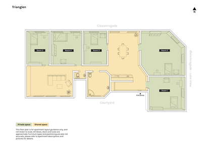 Visual presentation of the listing