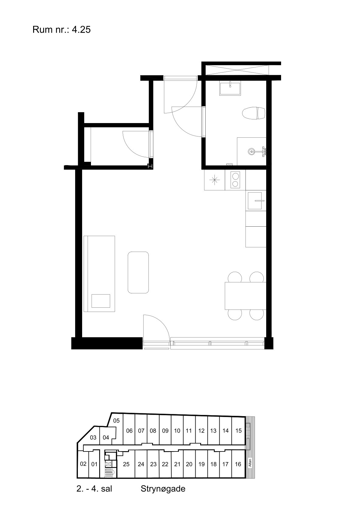 Visual presentation of the listing