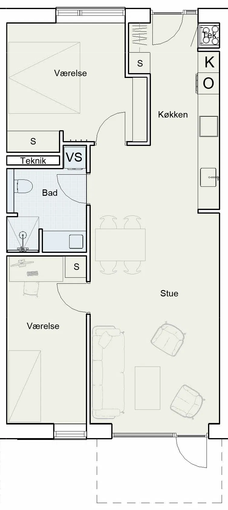 Visual presentation of the listing