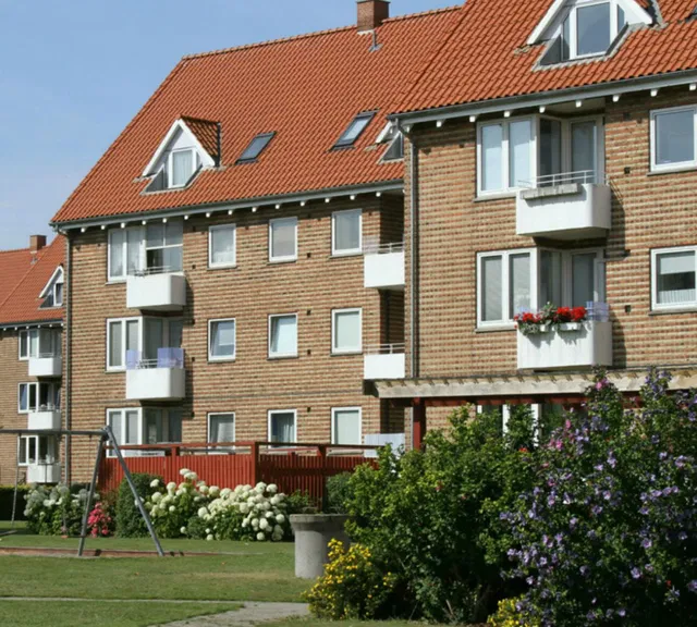 apartment Lejligheder i Roskilde med grønne fællesarealer