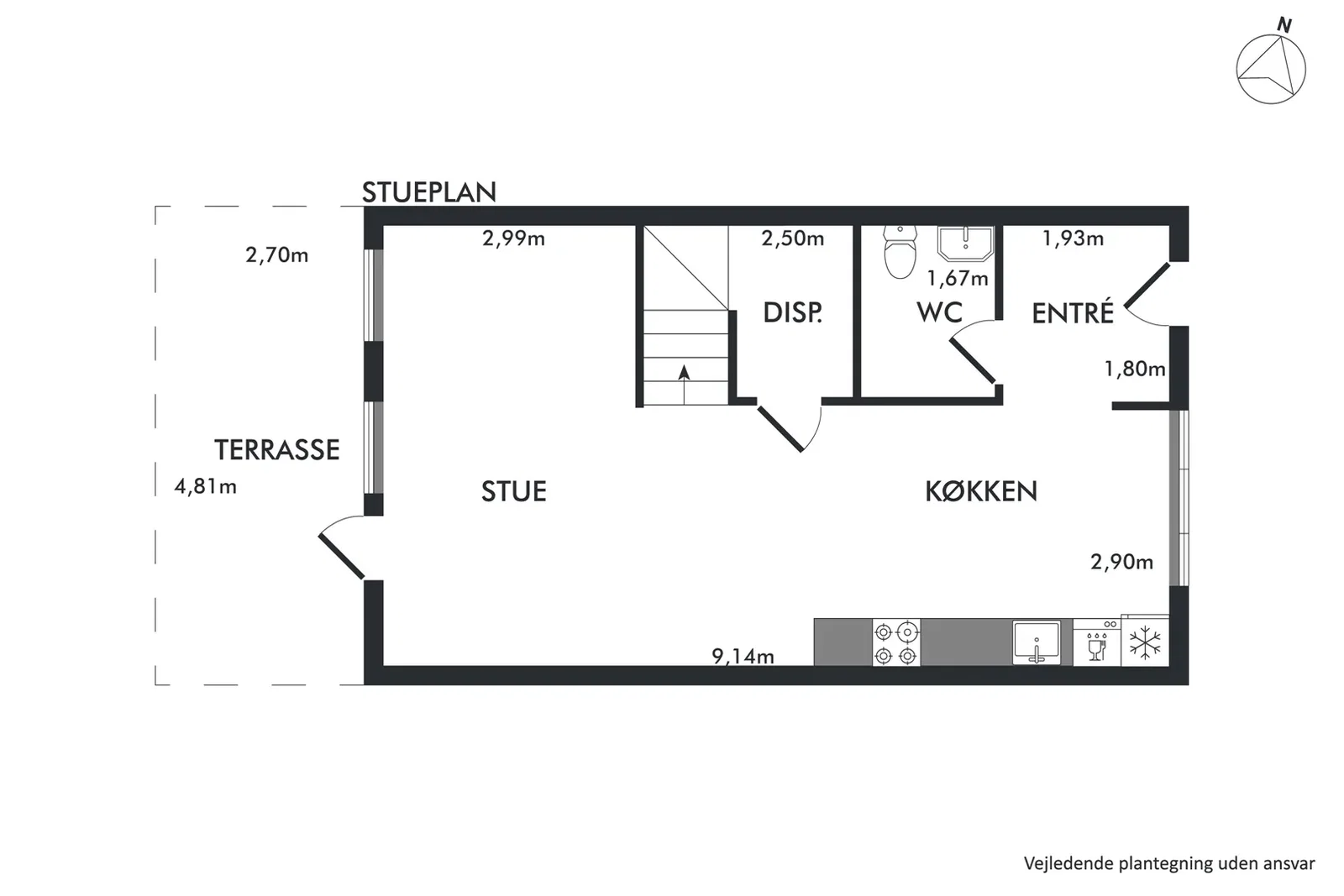 Visual presentation of the listing