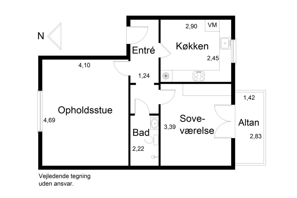 Visual presentation of the listing