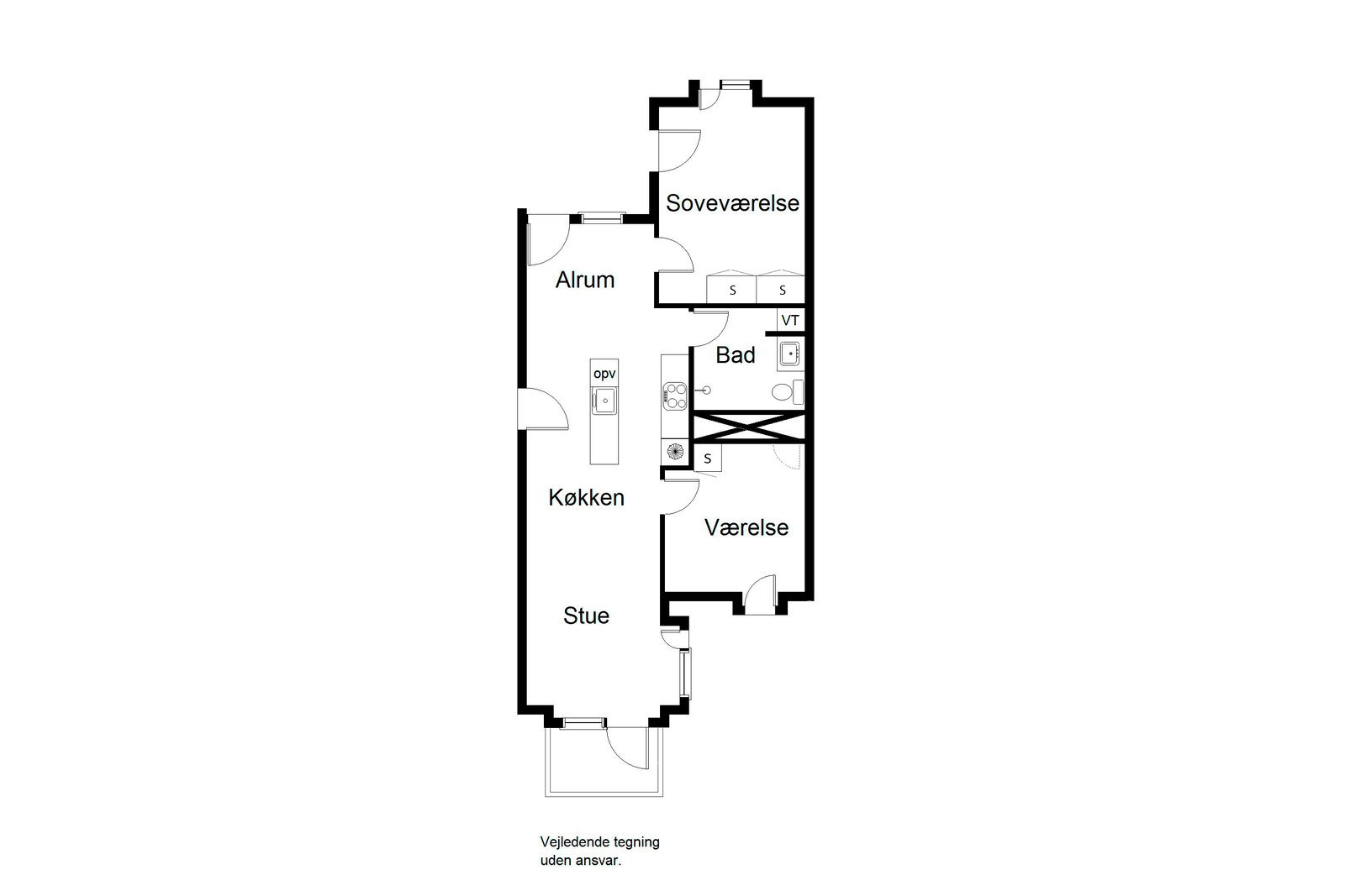 Visual presentation of the listing