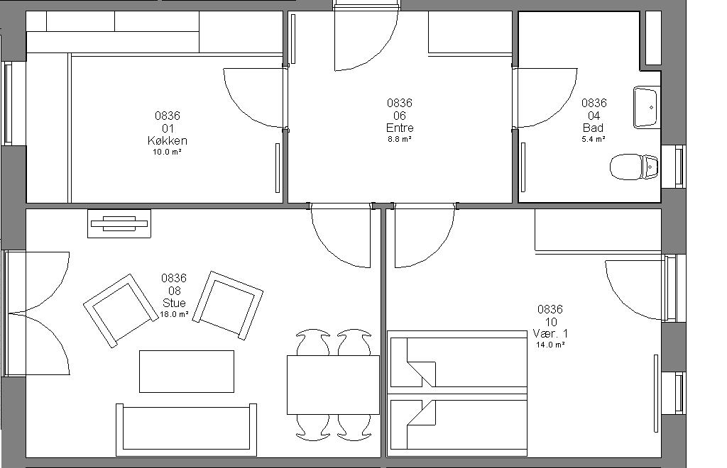 Visual presentation of the listing