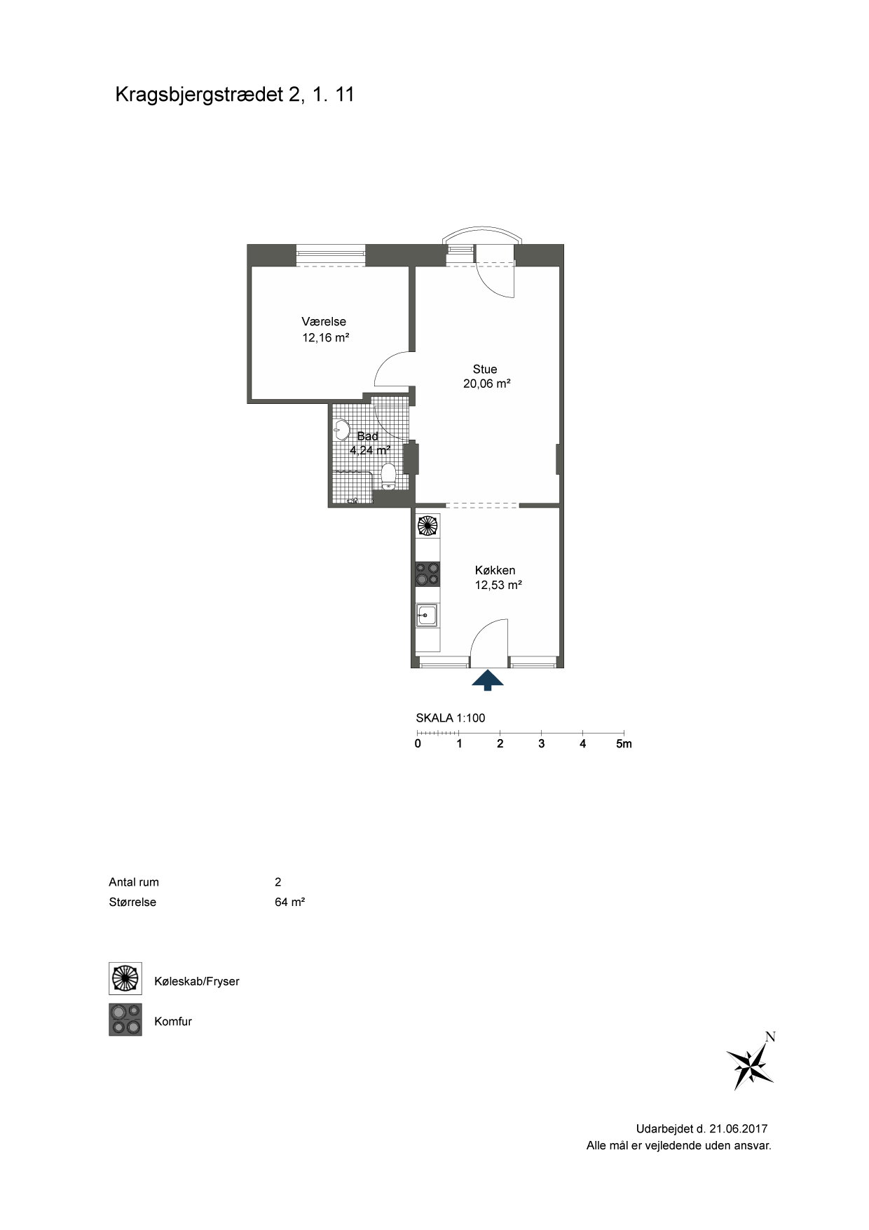 Visual presentation of the listing