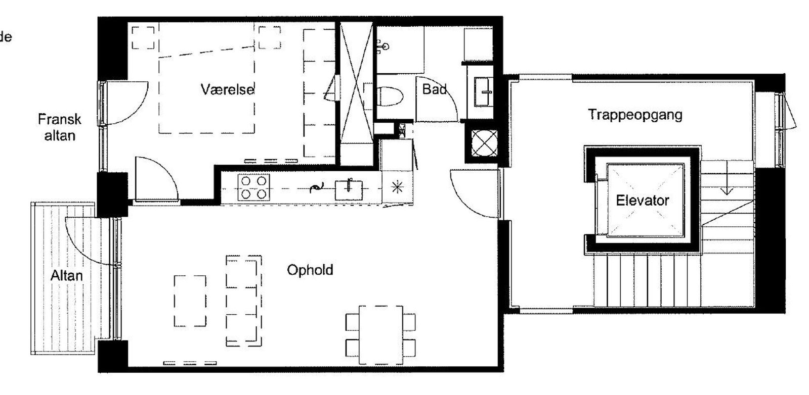 Visual presentation of the listing