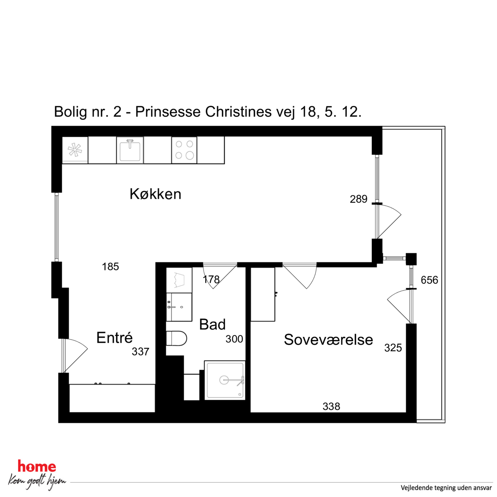 Visual presentation of the listing