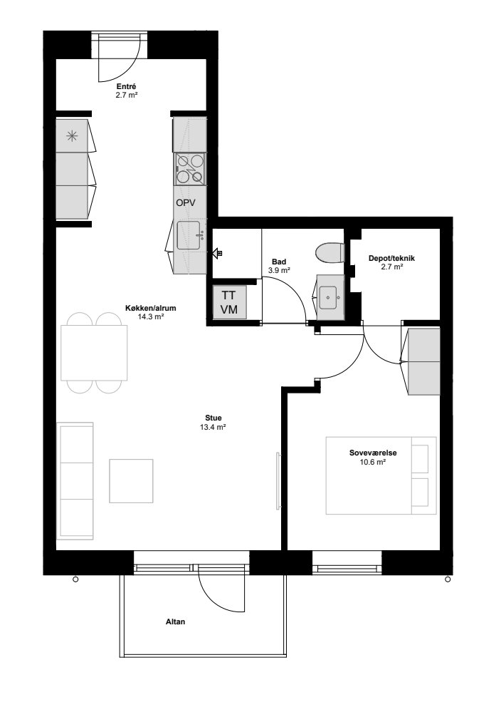 Visual presentation of the listing