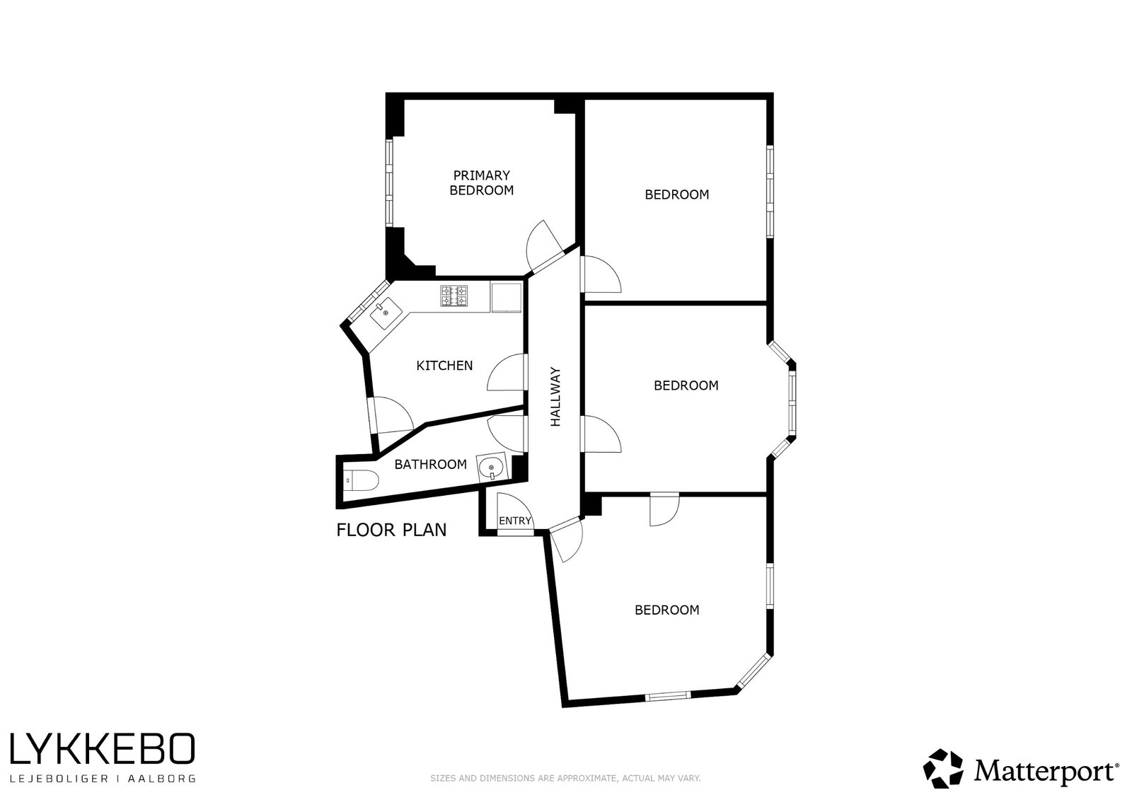 Visual presentation of the listing