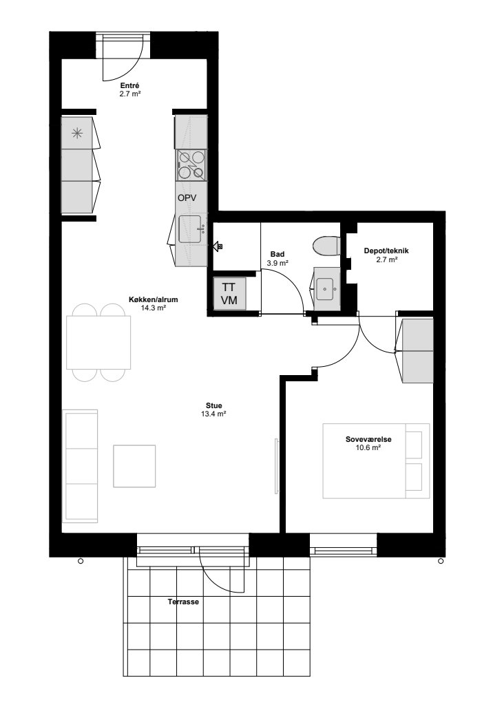 Visual presentation of the listing