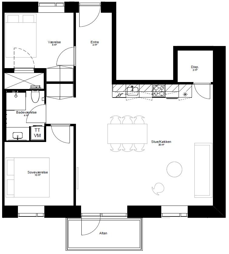 Visual presentation of the listing